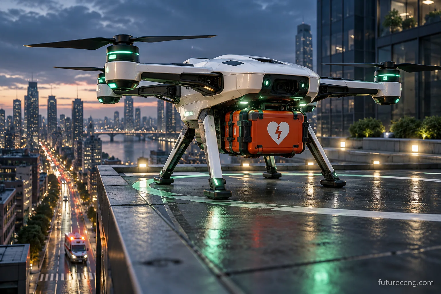Concept futur pour le Rapid Ambulance