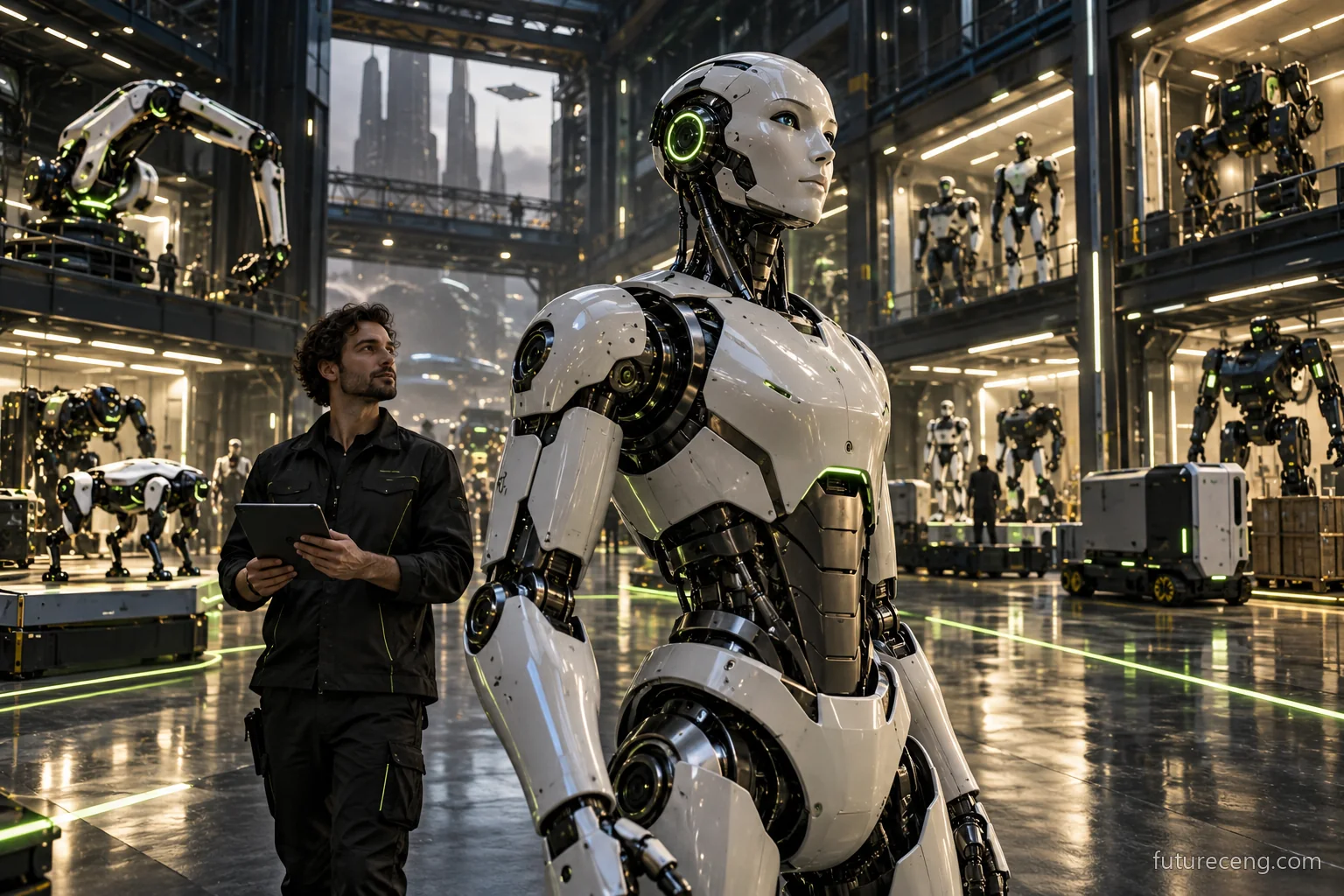 Concept futur pour le OpenJobRobotics